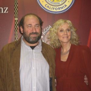Daniel Adams and Blythe Danner at the Palm Springs International Film Festival, 2010