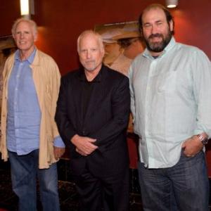 LR Bruce Dern Richard Dreyfuss and Daniel Adams at the Hollywood premiere of The Lightkeepers