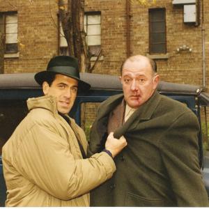 Tom Amandes  Stan Adams on location in Chicago for an episode of the Paramount TV Series The Untouchables