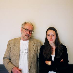 JeanLuc Godard and Sarah Adler Cannes Film Festival