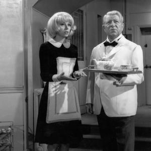 Still of Mireille Darc and Jean Gabin in Monsieur 1964
