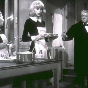 Still of Mireille Darc and Jean Gabin in Monsieur 1964