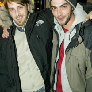 Alexandre Aja and Grgory Levasseur at event of Haute tension 2003