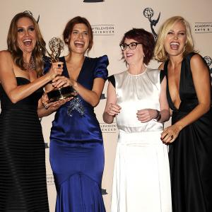 Megan Mullally Malin Akerman Erinn Hayes and Lake Bell