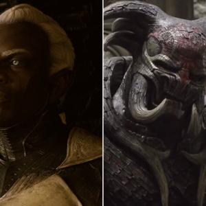 Adewale plays dual charracters of Algrim and Kurse in THOR the dark world
