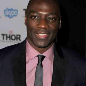 Adewale attends THOR the dark world premiere  playing dual roles of AlgrimKurse