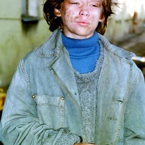 Devon Alan as the Mute Homeless Street Artist in The Iris Effect