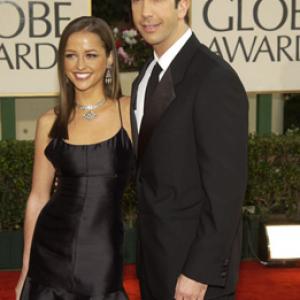 David Schwimmer and Carla Alapont