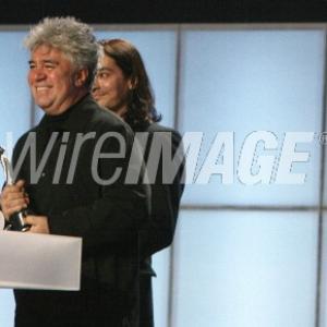 Pedro Almodovar,award for Best European Film,Enrique Alcides and Amira Casar European Film Academy Award Ceremony,Warsaw, Poland(2006)