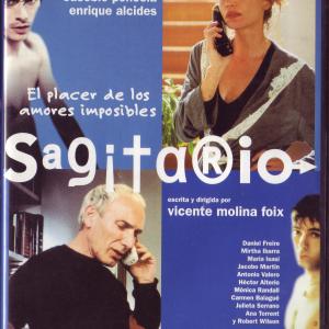 Sagitario´s film afiche with Ángela Molina and Eusebio Poncela