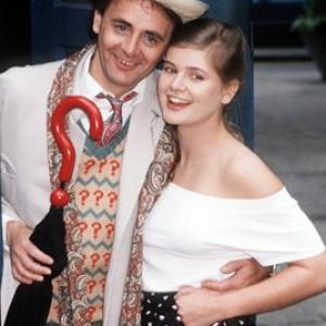 Sophie Aldred and Sylvester McCoy in Doctor Who (1963)