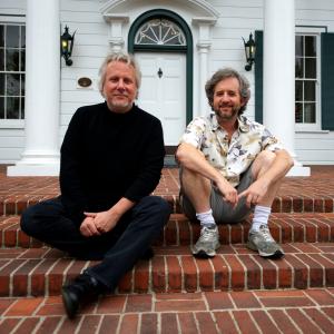 Larry Karaszewski and Scott Alexander at Culver Studios