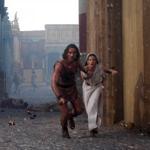 Victor Alfieri Bettina Zimmerman Stills from the movie Pompeii