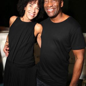John Singleton and Stephanie Allain at event of Beyond the Lights 2014