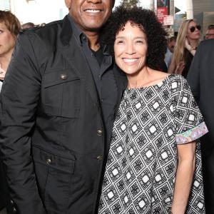 Forest Whitaker and Stephanie Allain at event of Dope (2015)
