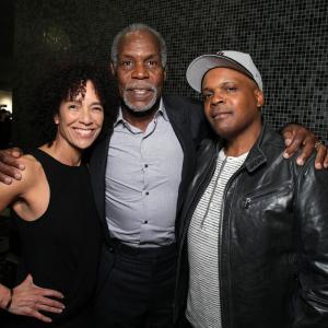Danny Glover, Stephanie Allain and Reggie Rock Bythewood at event of Beyond the Lights (2014)