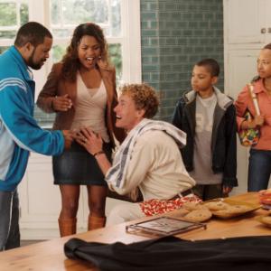 Still of Nia Long, Ice Cube, John C. McGinley, Aleisha Allen and Philip Bolden in Are We Done Yet? (2007)