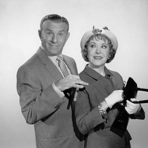 George Burns and Gracie Allen, c. 1956.