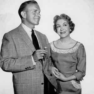 George Burns and Gracie Allen c 1955CBS
