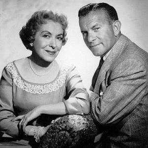 George Burns and Gracie Allen c 1952CBS