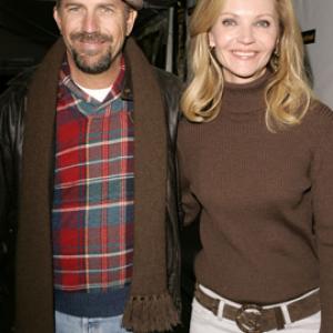 Kevin Costner and Joan Allen at event of The Upside of Anger (2005)