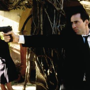 Still of Nicolas Cage and Joan Allen in Face/Off (1997)