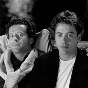 Still of Robert Downey Jr and Joaquim de Almeida in Only You 1994