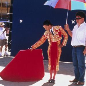 Pedro Almodvar and Rosario Flores in Hable con ella 2002