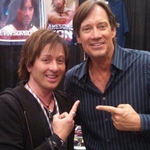 Johnny Alonso and Kevin Sorbo from Coffin meet up at Awesome Con 2014 in Washington D.C.