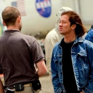 On location in Spokane Washington with actor/host Johnny Alonso and the crew of NASA 360.