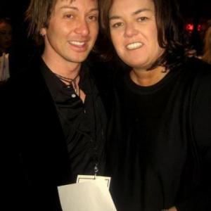 Actor Johnny Alonso and Rosie O'Donnell at Sundance Film Festival