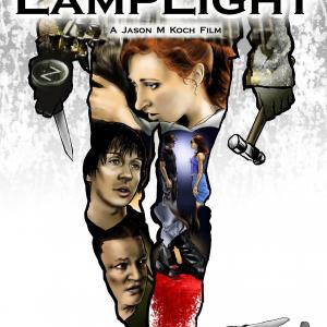 Official Lamplight Poster Starring Johnny Alonso  Megan Rippey Directed by Jason M Koch
