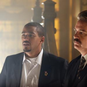 Still of Laz Alonso and Michael Harney in Captivity 2007