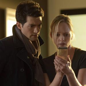 Still of Marley Shelton and David Alpay in The Lottery 2014