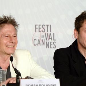 Roman Polanski and Mathieu Amalric at event of Venera kailiuose 2013