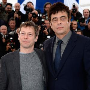 Benicio Del Toro and Mathieu Amalric at event of Jimmy P 2013