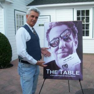 At the premiere of THE TABLE documentary