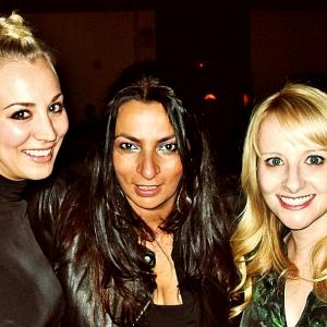 Kaley Cuoco, Alice Amter, Melissa Rauch @ The Big Bang Theory Season 5 Wrap Party, Hollywood May 2012