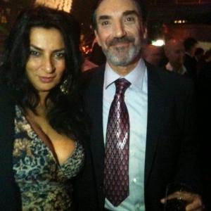 Alice Amter & Chuck Lorre @ The Big Bang Theory 100th Episode Celebration, California Science Center, Los Angeles December 15th 2011