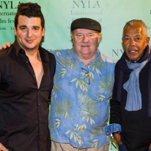 Ric PerezSelsky Director Ken Magee actor and Haskell Vaughn Anderson III at the 2013 NYLA International Film festival