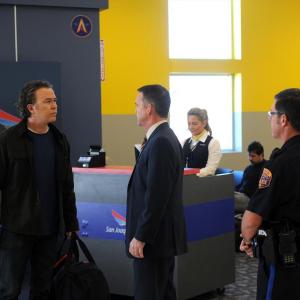 Still of Timothy Hutton and Brent Anderson in American Crime 2015