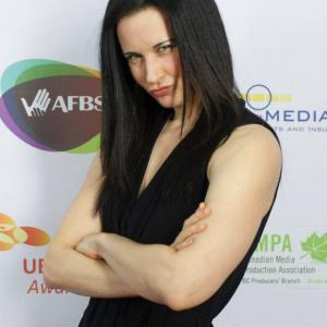 Kyla Wise aka K Dubs UBCP/ACTRA Awards Red Carpet Vancouver