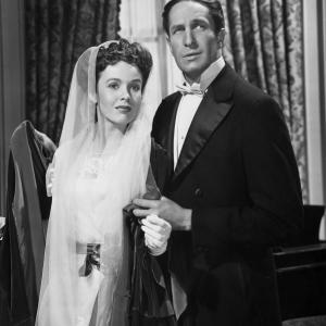 Still of Vincent Price and Mary Anderson in Wilson (1944)