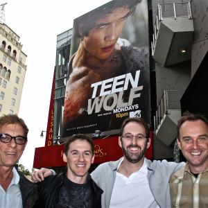 Teen Wolf Hollywood Blvd Billboard Russell Mulcahy Jeff Davis Joe Genier  Tim Andrew