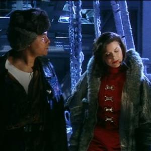 Still of Chlo Annett and Craig Charles in Red Dwarf 1988