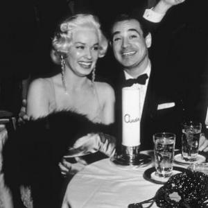 Ciros Nightclub Mamie Van Doren  Ray Anthony c 1957