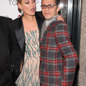Marc Anthony and Kate Moss