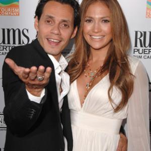 Jennifer Lopez and Marc Anthony at event of El cantante 2006