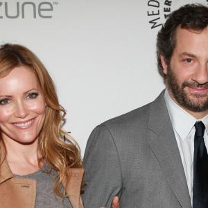 Leslie Mann and Judd Apatow