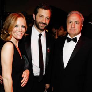 Leslie Mann Judd Apatow and Lorne Michaels
